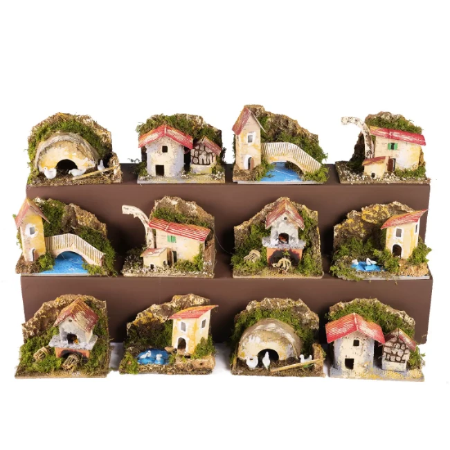 Casetta per Presepe 10 x 6 cm