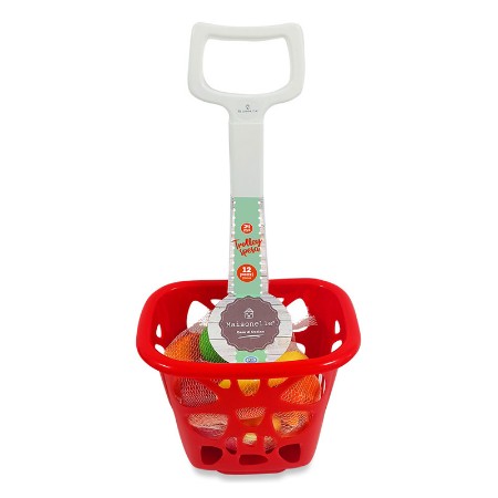 ODS Toys Maisonelle Trolley Spesa Carrello/Trolley con 12 Accessori