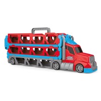 ODS Toys Silver Wheel Transporter Grand Prix con 2 Auto