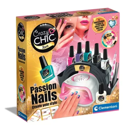 Clementoni Crazy Chic Teen Passion Nails - Create your style