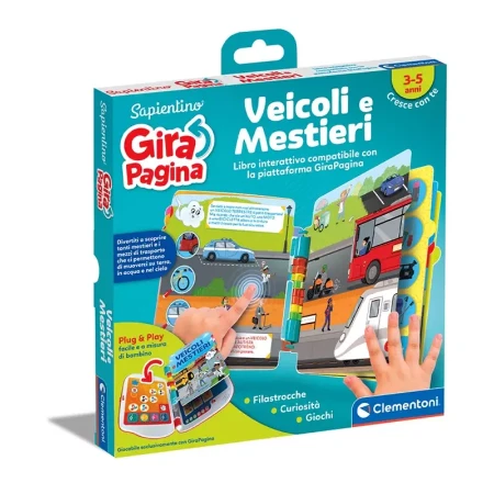 Clementoni Sapientino Girapagina - Veicoli e Mestieri