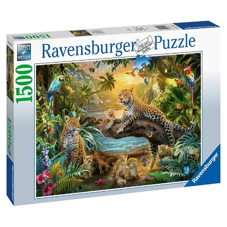 Ravensburger Puzzle Leopardi nella Giungla 1500 pezzi