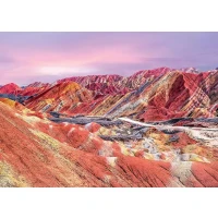 Ravensburger Puzzle Montagne Arcobaleno Cina 1000 pezzi