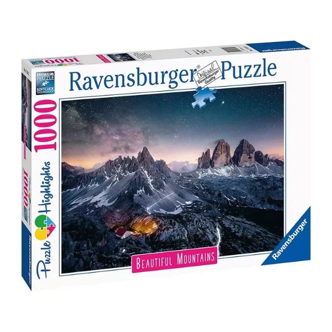 Ravensburger Puzzle Le Tre Cime di Lavaredo Italia 1000 pezzi