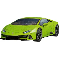 Ravensburger Puzzle 3D Lamborghini Huracan Evo Verde 108 pezzi