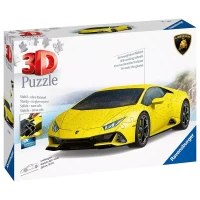 Ravensburger Puzzle 3D Lamborghini Huracan Evo Gialla 108 pezzi