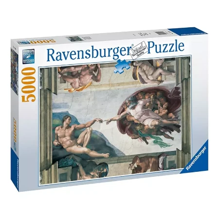 Ravensburger Puzzle La Creazione di Adamo 5000 pezzi