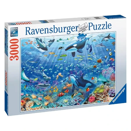 Ravensburger Puzzle Variopinto Mondo Subacqueo 3000 pezzi
