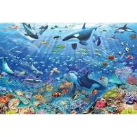 Ravensburger Puzzle Variopinto Mondo Subacqueo 3000 pezzi