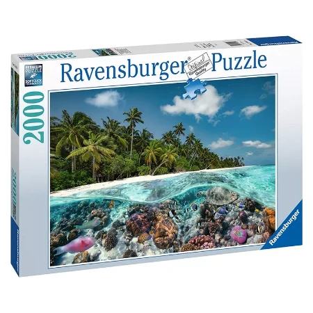 Ravensburger Puzzle Un Tuffo alle Maldive 2000 pezzi