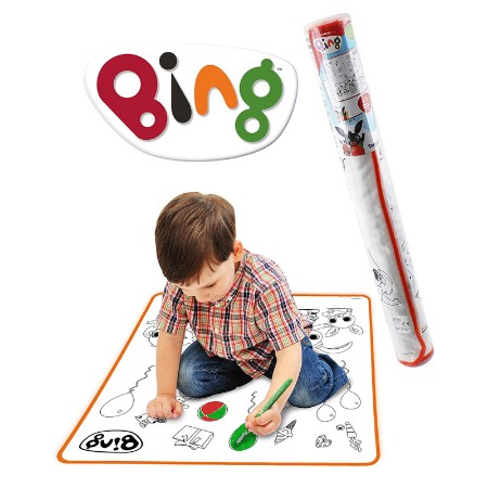ODS Toys Bing Tappeto da Colorare 70 x 70 cm Lavabile