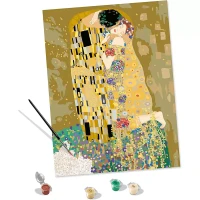 Ravensburger CreArt Serie B Art Collection Klimt: Il Bacio Kit per Dipingere