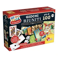 Lisciani Gioco da Tavolo Ludoteca I Classici: Giochi Riuniti più di 100 - Edizione Speciale Deluxe