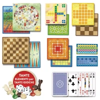 Lisciani Gioco da Tavolo Ludoteca I Classici: Giochi Riuniti più di 100 - Edizione Speciale Deluxe