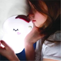 Innogiò Lampada Unicorno Luce Antibuio in Silicone