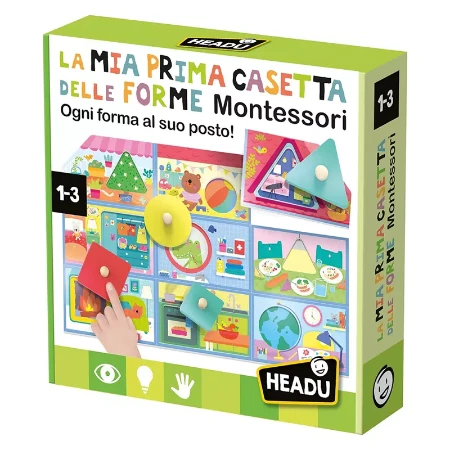 Headu La mia Prima Casetta delle Forme Montessori