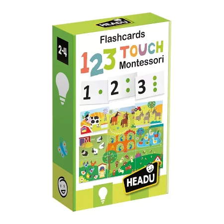 Headu Flashcards 1 2 3 Touch Montessori