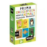 Headu Flashcards Prima Enciclopedia degli Animali Montessori
