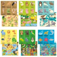 Headu Flashcards Prima Enciclopedia degli Animali Montessori