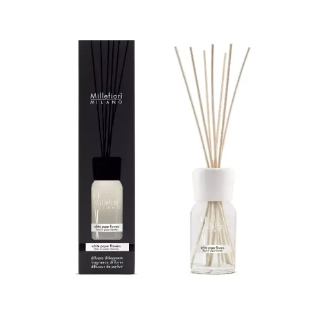 Millefiori Diffusore a Stick 250 ml White Paper Flowers