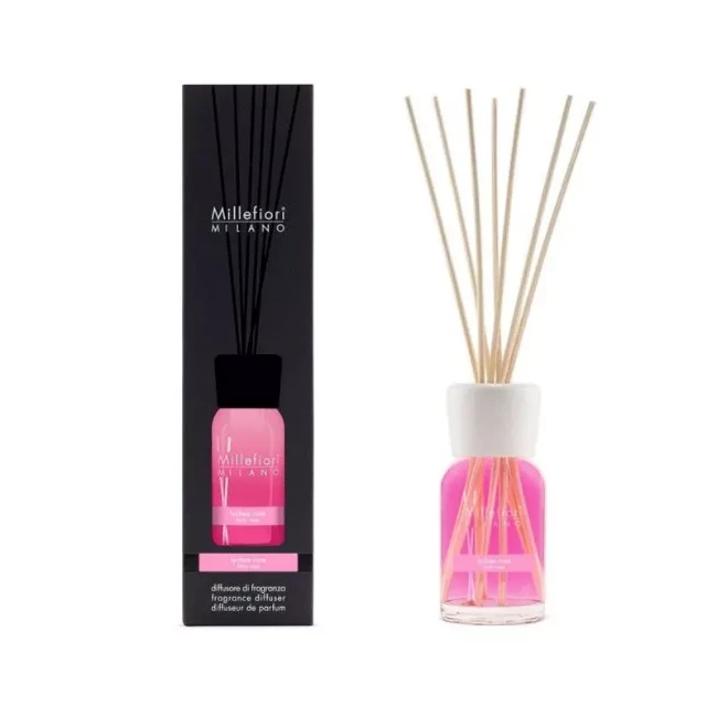 Millefiori Diffusore Stick 100 ml Lychee Rose