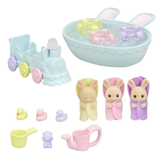 Sylvanian Families Set Bagnetto dei Trigemini