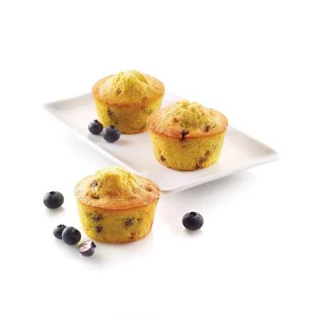 Silikomart Stampo in Silicone Muffin 6 pz