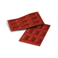 Silikomart Stampo in Silicone Madeleine 9 pz