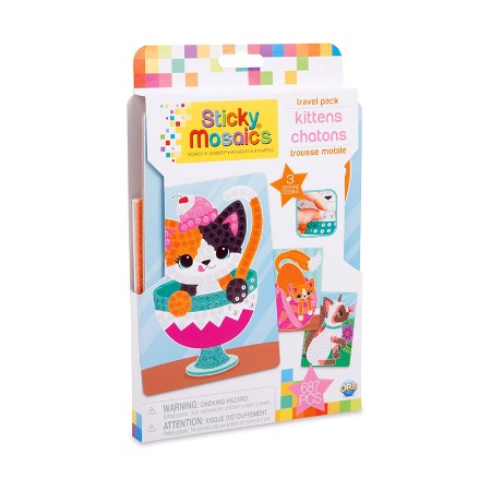 Sticky Mosaics Gattini - Travel Pack