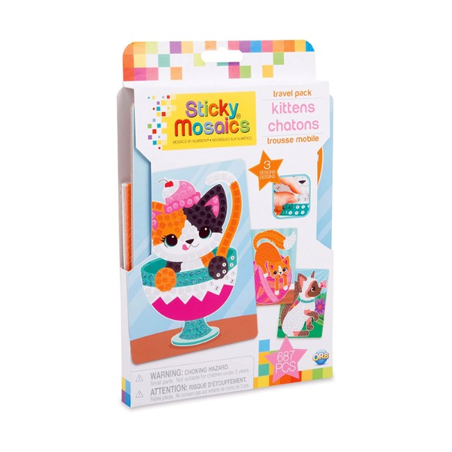 Sticky Mosaics Gattini - Travel Pack
