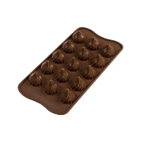 Silikomart Stampo in Silicone Choco Flame 15 pz