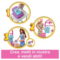 Barbie Playset Boutique Moda con Bambola e Accessori alla Moda