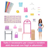 Barbie Playset Boutique Moda con Bambola e Accessori alla Moda