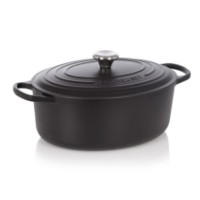 Le Creuset Cocotte Ovale Evo Nero Matt