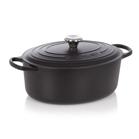 Le Creuset Cocotte Ovale Evo Nero Matt