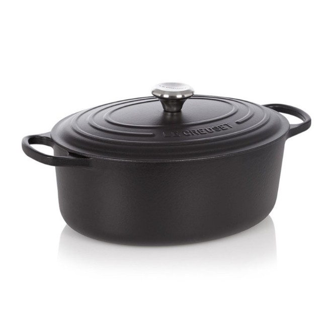 Le Creuset Cocotte Ovale Evo Nero Matt