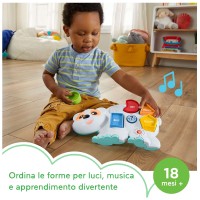 Fisher Price Parlamici Fabietto Orsetto Forme e Colori