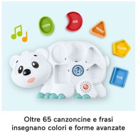 Fisher Price Parlamici Fabietto Orsetto Forme e Colori