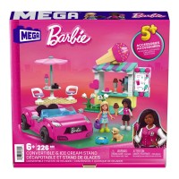 Mega Bloks Barbie Cabrio e Chiosco dei Gelati