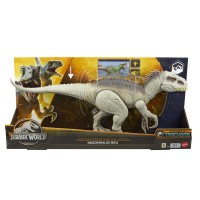 Jurassic World Action Figure Mimetizzati e Combatti Indominus Rex con Luci, Suoni e Movimento