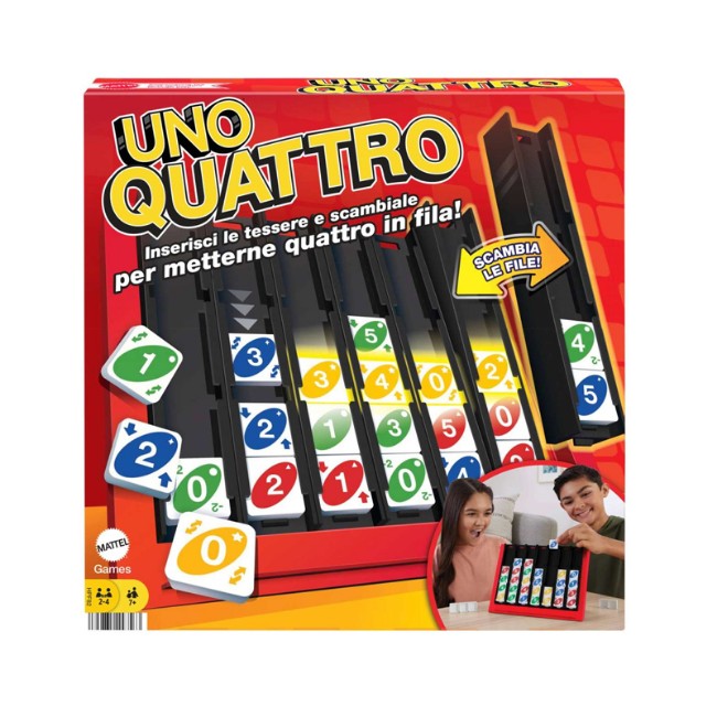 Mattel Games UNO Quattro