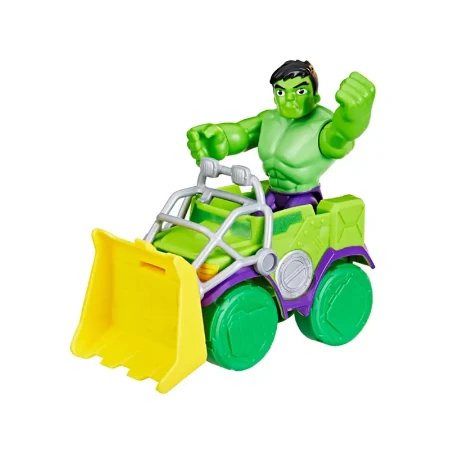 Hasbro Marvel Spidey Veicolo con Personaggio con Accessori - Hulk Truck