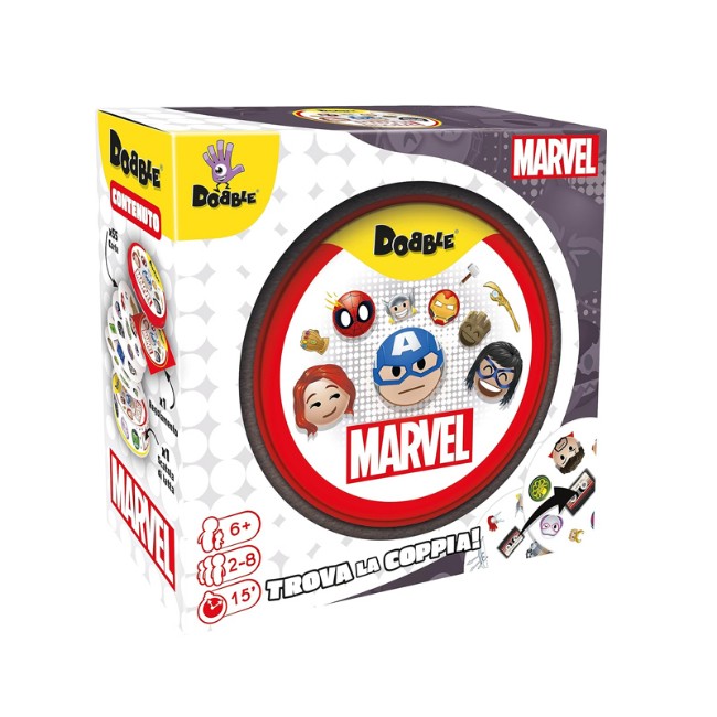 Asmodee Dobble Marvel Emoji