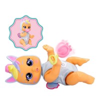 Cry Babies Crawling Jenna Bambola Interattiva che Gattona e Riproduce Realistici Suoni di Bebè di IMC Toys
