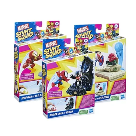 Hasbro Marvel Avengers Box Stunt Squad Eroi vs Cattivi