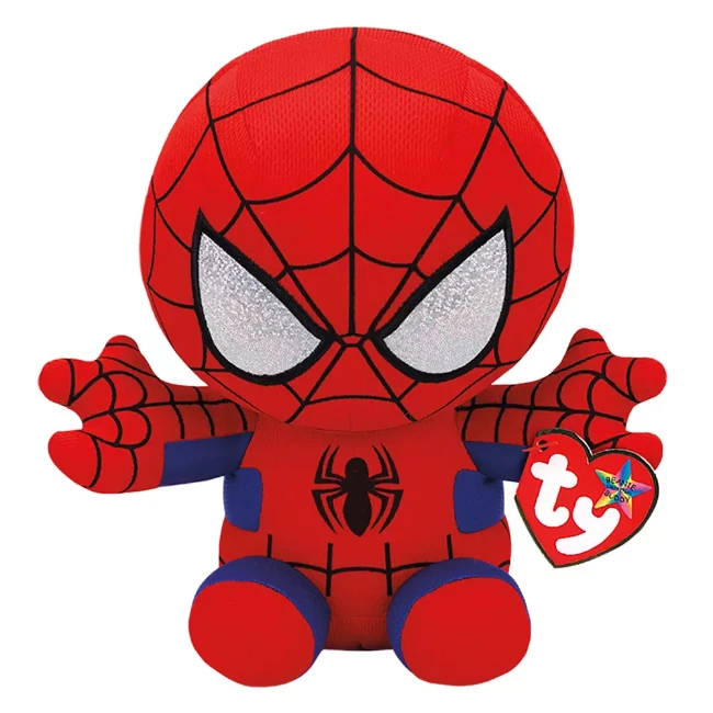 Paniate - Ty Peluche Beanie Boos Spiderman 33 cm
