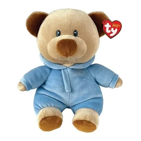 Ty Peluche Beanie Boos Orsetto con Pigiama Azzurro 28 cm