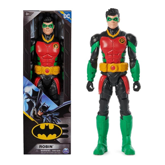 Paniate Spin Master DC Comics Personaggio Robin con Armatura 30 cm