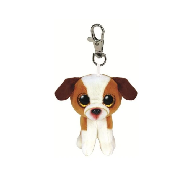 Portachiavi Peluche Beanie Boos - Fiona La Gattina Rosa Con Occhi Glitterati, Ty, H 13,5 Cm - 2