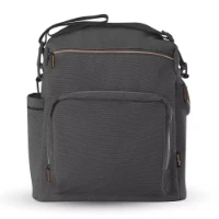 Inglesina Borsa Zaino Adventure Bag Aptica XT con Fasciatoio da Viaggio e Tasche Termiche Portabiberon - Magnet Grey